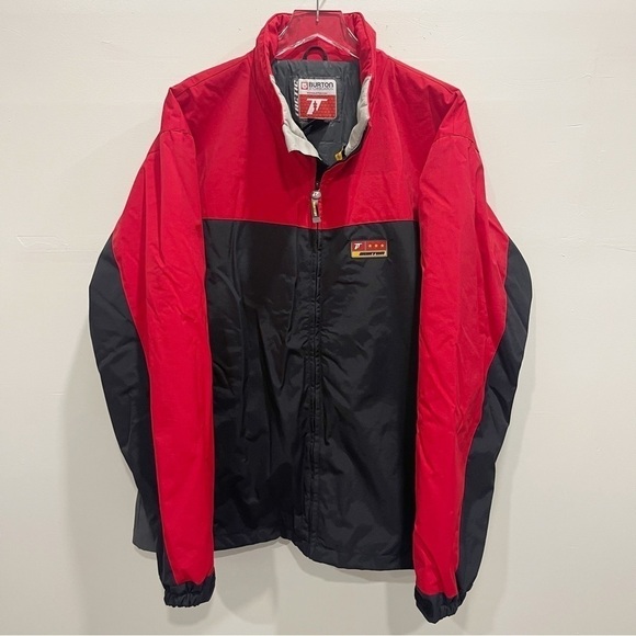 Burton Tactic Snowboarding Jacket Red Black Size XL - Picture 1 of 9